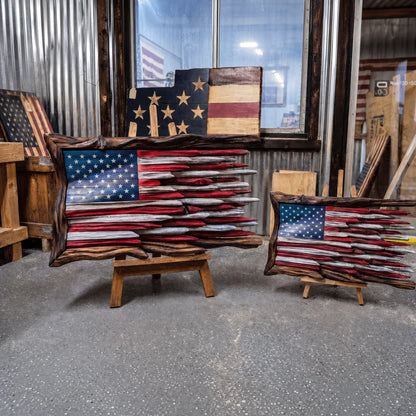 "The Battle Worn" Flag